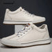 Genuine leather men skataboard shoes elevator 6cm height increase sports loafers hollow breathable sneakers designer shoes - IFINDALL