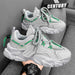 Men's Shoe Breathable Thick Soled Casual Sneakers Outdoor Running Four Seasons New Tennis Men Soft Soles Comfort Male Sneakers - IFINDALL