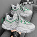 Men's Shoe Breathable Thick Soled Casual Sneakers Outdoor Running Four Seasons New Tennis Men Soft Soles Comfort Male Sneakers - IFINDALL