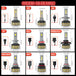 HYNBYZJ 1000W H4 H7 Led Headlight 1200000LM Led Lights for Car H1 H3 H8 H11 H13 HB3 HB4 9005  9006 9012 9007 12V 24V - IFINDALL
