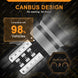 2/4/10/20 PCS CANBUS T10 W5W LED Bulb 12V 2016-9SMD 6500K Bright White Yellow Red Blue Car Interior Dome Door Maps Trunk Lights - IFINDALL